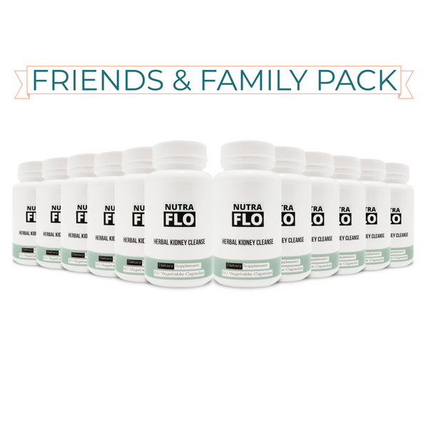 Buy 8 Get 4 Free Bottles of Nutraflo - Kidney Cleanse + 1 Free (Halloween Offer)