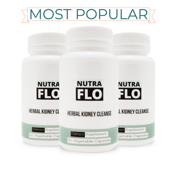 Buy 2 Get 1 Free Bottles of Nutraflo - Kidney Cleanse + 1 Free (Halloween Offer)